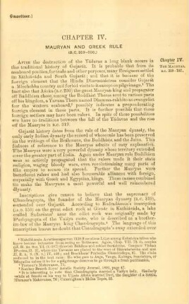 Chapter IV. Mauryan and greek rule