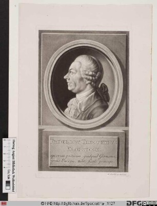 Bildnis Friedrich Gottlieb Klopstock
