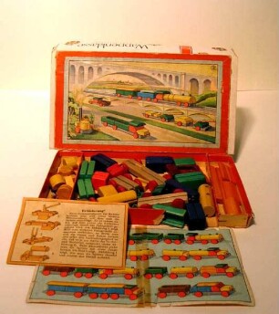 Baukasten-Eisenbahn