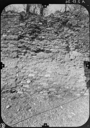 Plauen. Reste der Stadtmauer