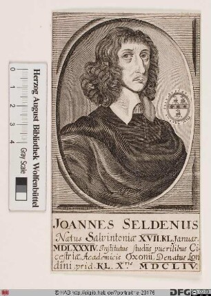 Bildnis John Selden