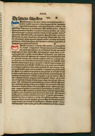 XII. De sancto silvestro