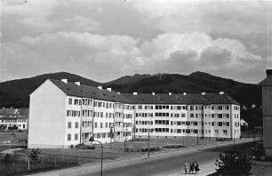 Freiburg: Wohnblock der Rhodiaceta; Offenburger Straße