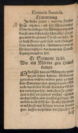 Wie ein Mörder gen Himel kompt.