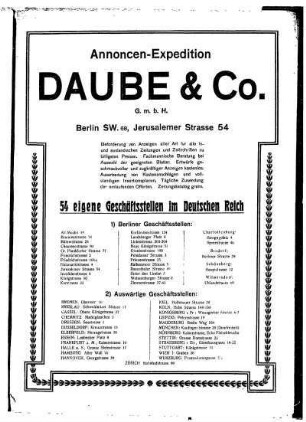 Nachtrag Berliner Adreßbuch 1908