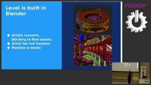 Creating the next hit game with FOSS tools