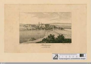 Altshausen : von der West=Seite