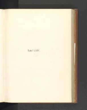 Tafel LXIV.