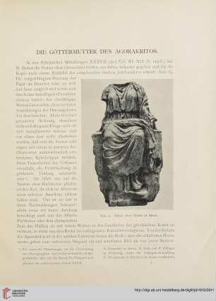 Die Göttermutter des Agorakritos