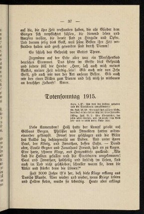 37-42, Totensonntag 1915
