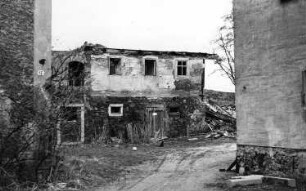 Klipphausen-Lampersdorf. Kirstenmühle, ruinöses Gebäude
