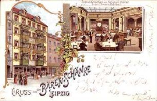 Gruss aus der Bären-Schänke Leipzig