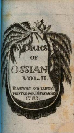 Works of Ossian. Vol. II