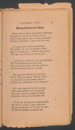Reminiscencias