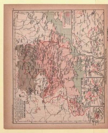 Karten zu den Deutschen Einheitskriegen, Deutsch-Französ. Krieg 1870/71, Schlacht bei Königgrätz 3. Juli 1866, Schlacht bei Leipzip 16. - 18. Okt. 1866, Paris 1870/71