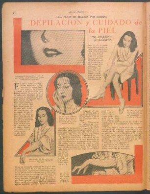 Depilación y cuidado de la piel : Una clase de belleza por semana