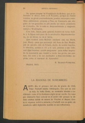 La Madona de Nuremberg