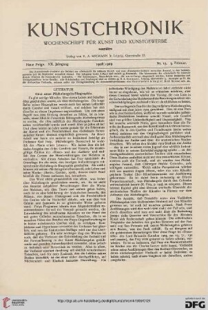 Heft 15 (5. Februar 1909)