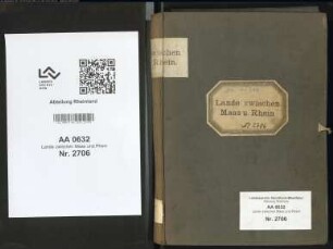 Standverzeichnis (altes Findbuch: M 84)
