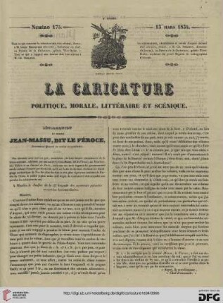Numéro 175 (13 Mars 1834)