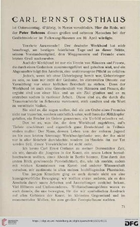 1: Carl Ernst Osthaus