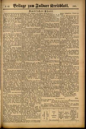 Zweite Ausgabe vom Dienstag, den 09. April 1895.