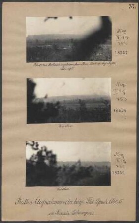 Blick vom Beobachtungsbaum beim Pionier-Park, 19. Infanterie-Regiment