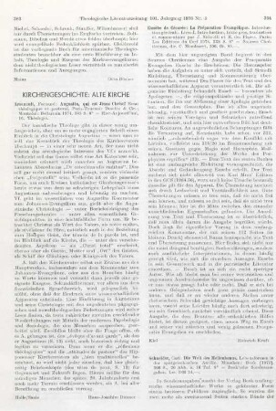 364-366 [Rezension] Schneider, Carl, Die Welt des Hellenismus