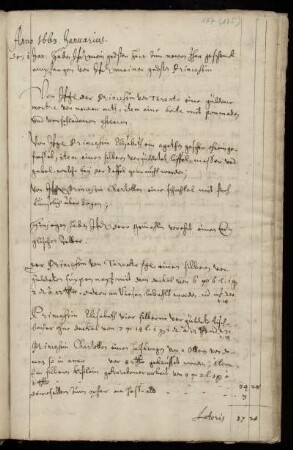 Kammerrechnung 1663