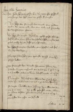Kammerrechnung 1663