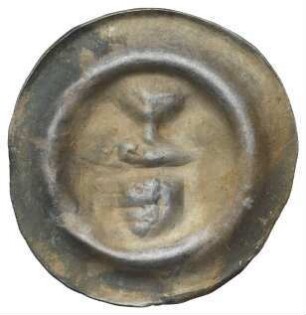 Fundmünze, Brakteat, 1260 - 1298?