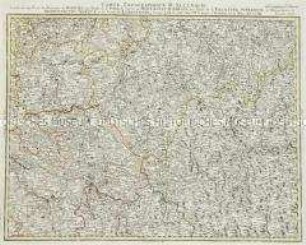 Grand Atlas . Bl. 42 (Böhmen, Sachsen...): Contenant une Partie du Royaume de Boheme, une Partie de la Saxe, le Cercle de Montagnes D'Airain, une Partie de la Palatine Superieur, le Margraviat de Brandenbourg Bareut, et le Comte de Lobenstein et et