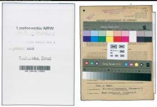 Entnazifizierung Ernst Tscharnke , geb. 18.09.1892 (Vorarbeiter)
