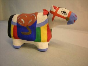 Geschmücktes Pferd Kazari Uma 飾り馬