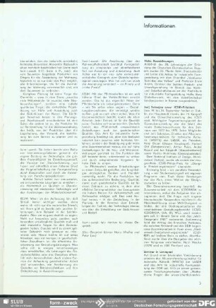 Hohe Auszeichnungen : Informationen