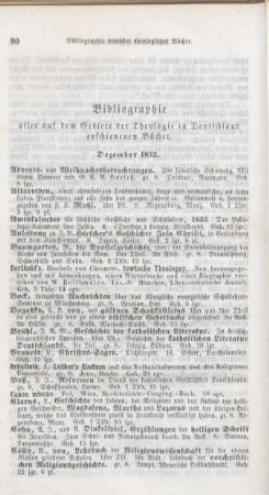 90-96 Bibliographie deutscher theologischer Bücher