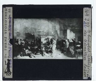 Courbet, Das Atelier des Künstlers (Paris MO RF 2257)
