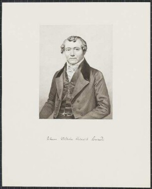 Icones Professorum Marpurgensium — Bildnis des Johann Wilhelm Heinrich Conradi (1780-1861)