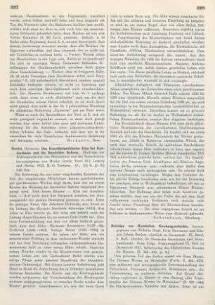 328-329 [Rezension] Beiträge zur Hessischen Kirchengeschichte ; 9,5.1931