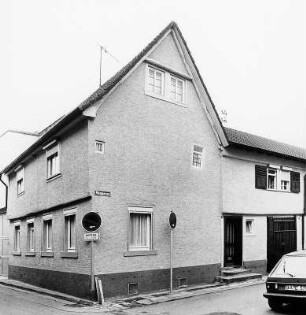 Fachwerkwohnhaus; Babenhausen, Neugasse 2