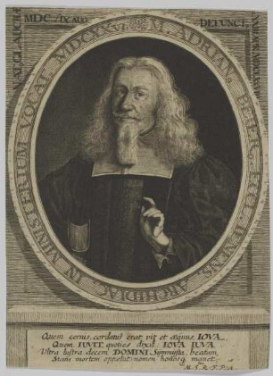 Bildnis des Adrianus Beierus