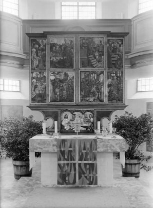 Flügelaltar, geschlossen