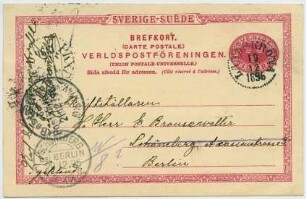 Korrespondenz von Selma Lagerlöf mit Ernst Brausewetter