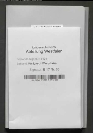 Verkauf der Domäne Brede bei Brakel