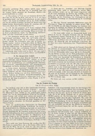 373-376 Von der Exegese zur Predigt