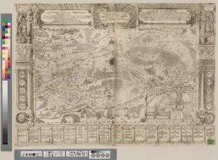 Territorium Imperialis Liberi et Exempli Mon[aste]rii Uttenburensis cum suis laté Confiniis Chorographicé descriptum : [Gewidmet] Sylachus Dux ..., Carolus M. Imperator ..., Otto M. Imperator ...
