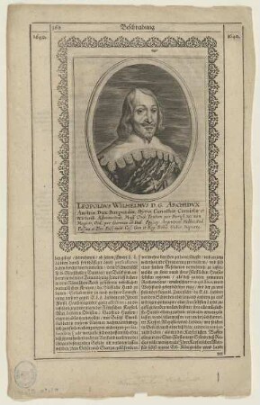 Bildnis des Leopold Wilhelm, Erzherzog von Österreich