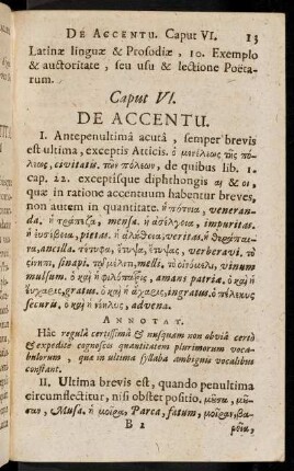 13-26, Caput VI. - Caput VIII.