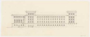 Schloss Posen, Posen Erweiterungsbau: Ansicht Erweiterungsbau