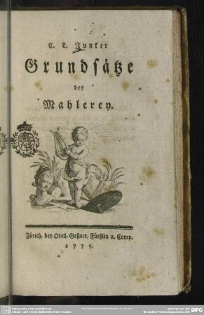 Grundsätze der Mahlerey